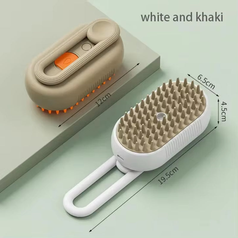 Revolutionary Pet Spray Comb for Cats and Dogs - Electric Hair Removal & Massage Brush with One-Click Water Spray