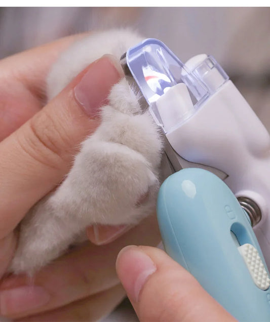 LED Electric Pet Nail Clippers and Grinder: Safe & Easy Grooming for Your Dogs and Cats