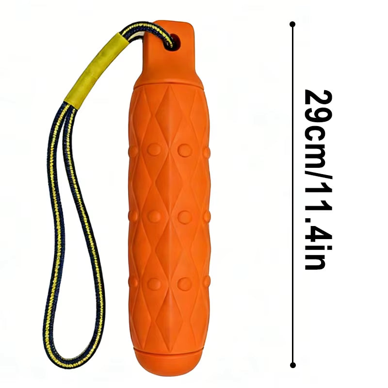 Indestructible EVA Chew Toy with Rope for Dogs - Tough, Safe, and Fun Playtime!