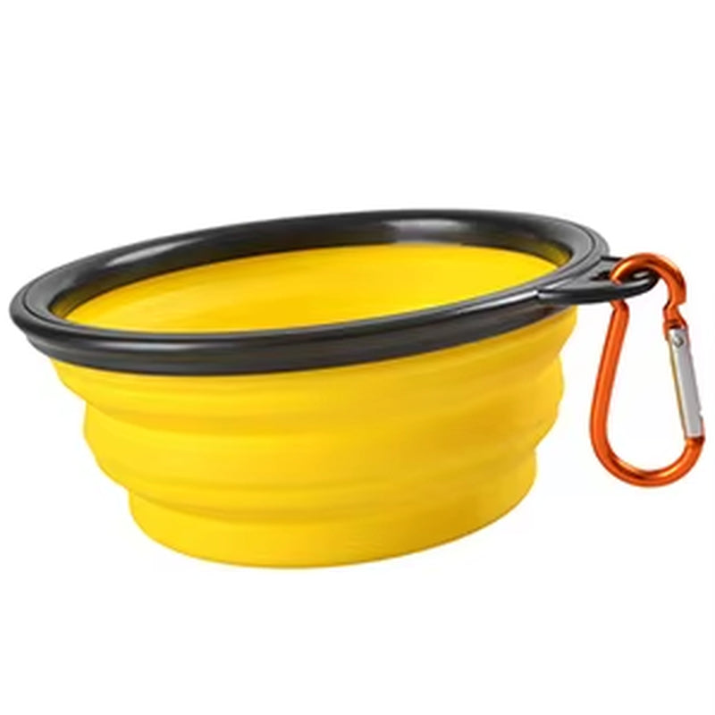 Ultimate 1000ml Collapsible Silicone Dog Bowl - Perfect for Travel and Outdoor Adventures!