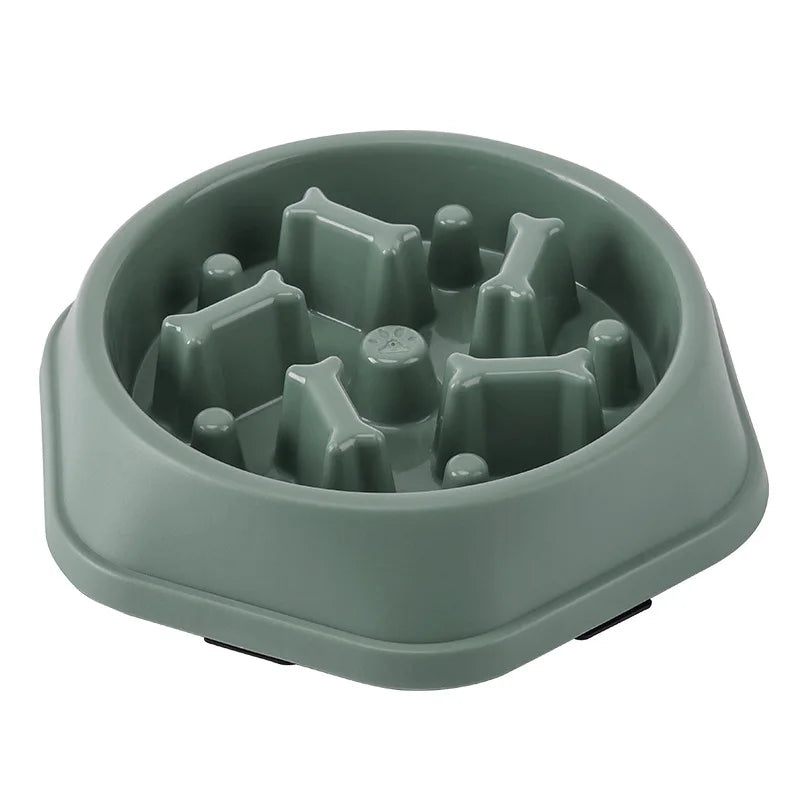 Elevate Your Pet's Mealtime with Our Colorful Slow Feeder Bowl - Anti-Choking, Non-Slip Design for Healthier Eating!
