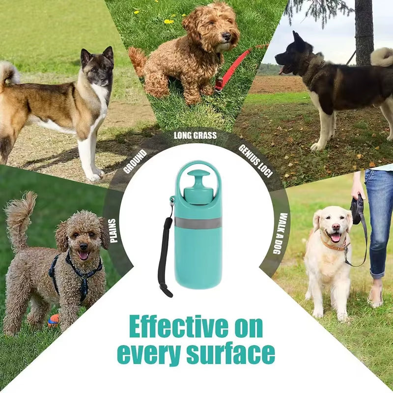 Revolutionary Portable Dog Pooper Scooper - Effortless Waste Pick-Up with Built-In Garbage Bags and No-Touch Design