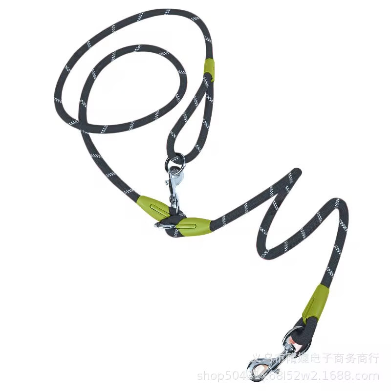 Hands-Free Reflective Nylon Leash for Dogs - Perfect for Running and Walking with Your Pet