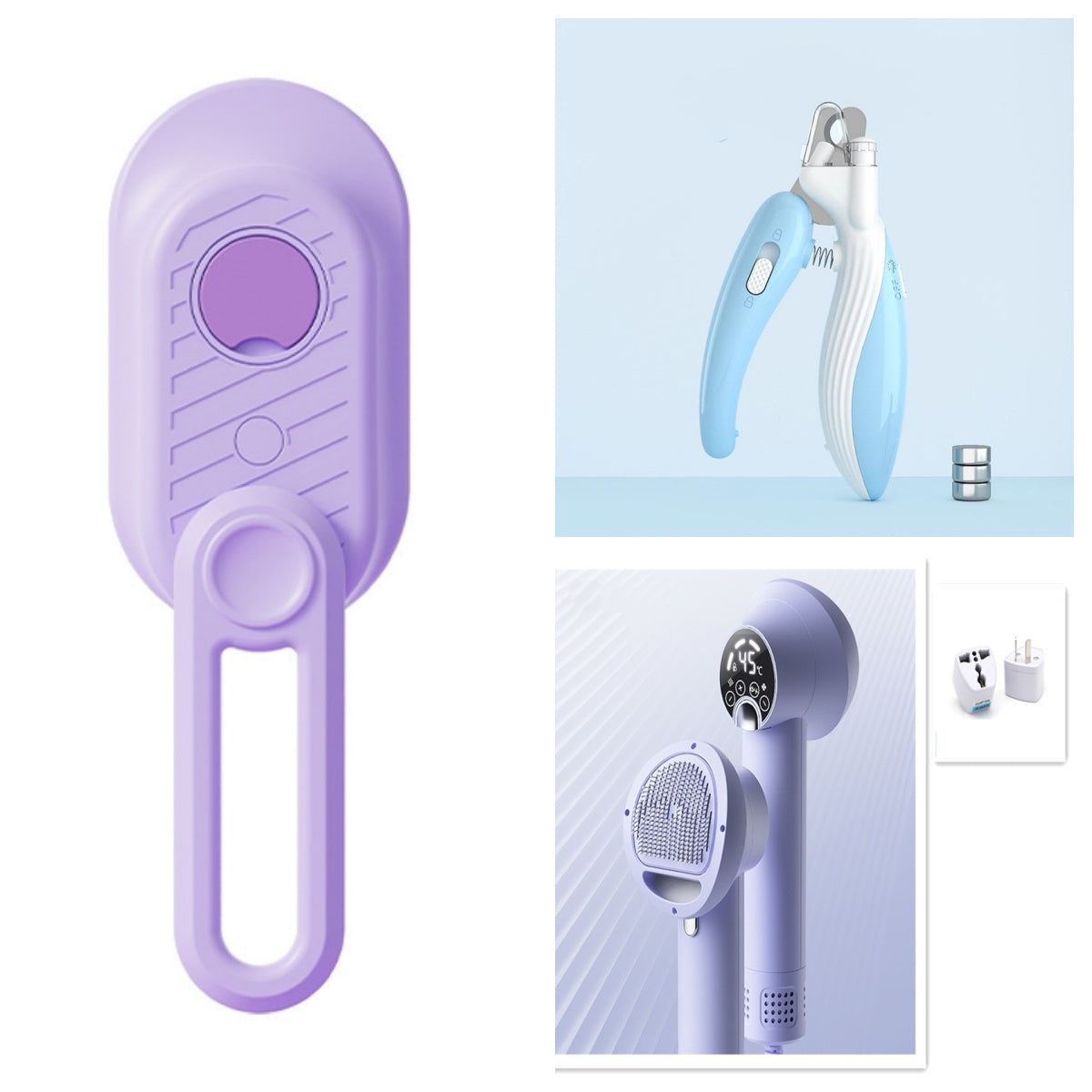 LED Electric Pet Nail Clippers and Grinder: Safe & Easy Grooming for Your Dogs and Cats