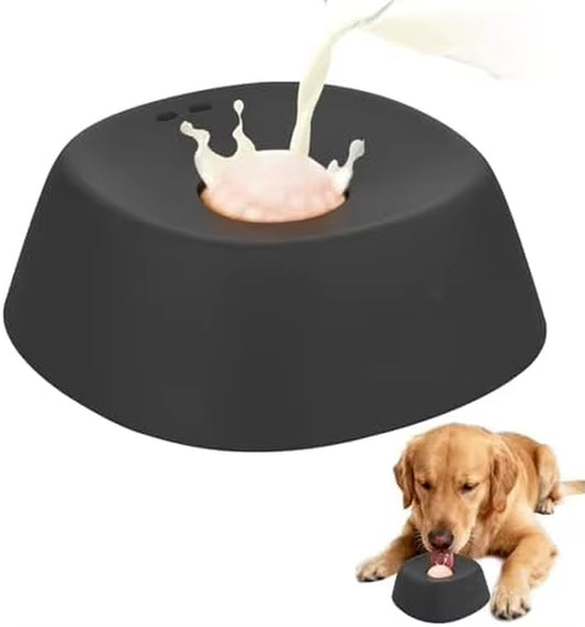 Elevate Mealtime with Our Anti-Choking Slow Feeder Dog Bowl - Non-Slip Design for Liquid Treats!
