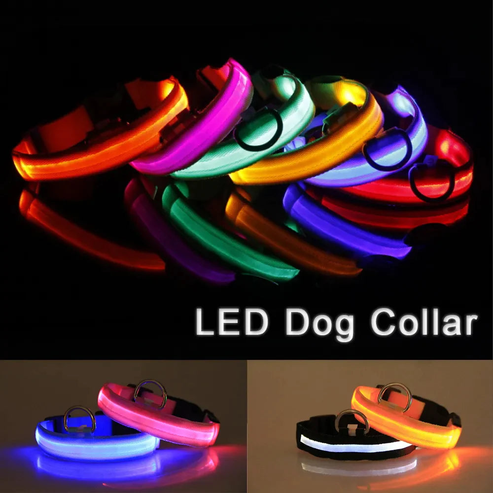 LED Adjustable Blinking Collar  Waterproof