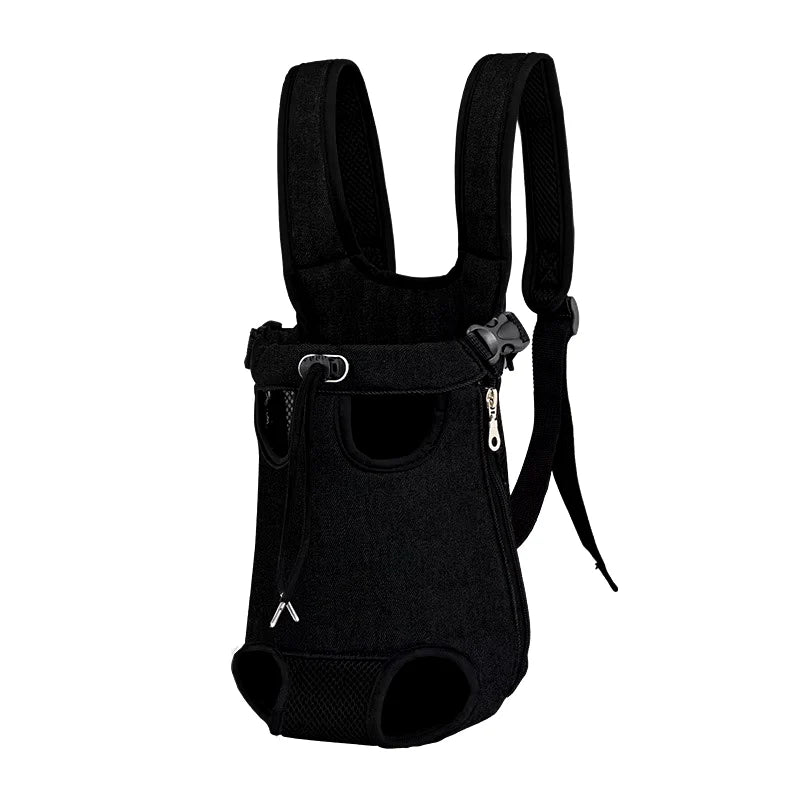 Versatile Adjustable Cat and Dog Carrier Backpack - Perfect for Outdoor Adventures and Travel!