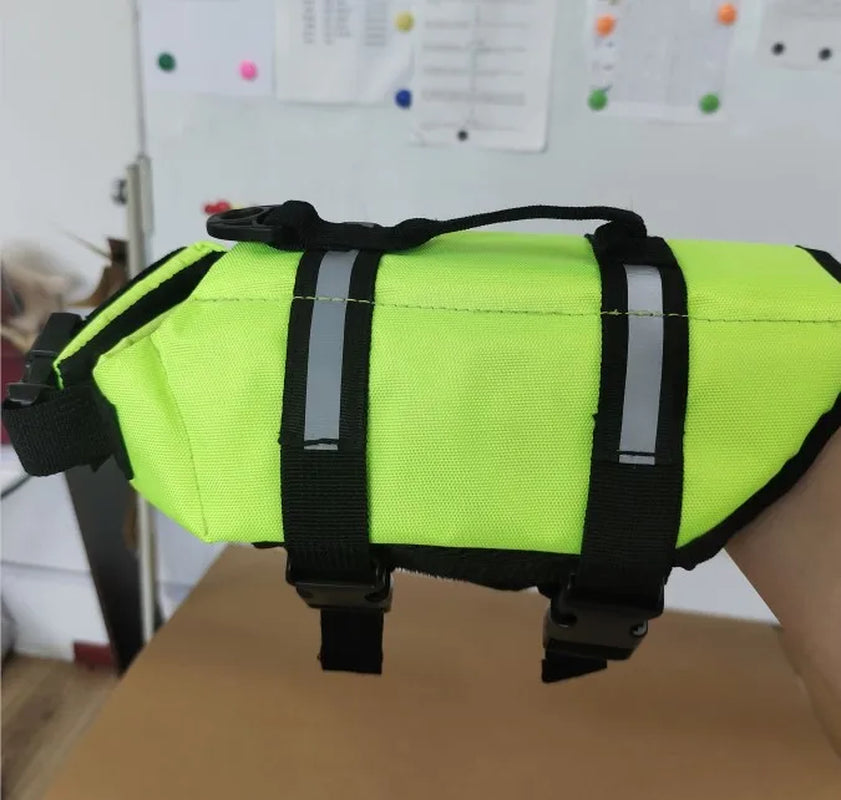 Ultimate Dog Life Jacket - Reflective & Adjustable Safety Vest for Large Dogs | Perfect for Summer Swimming & Sailing Adventures