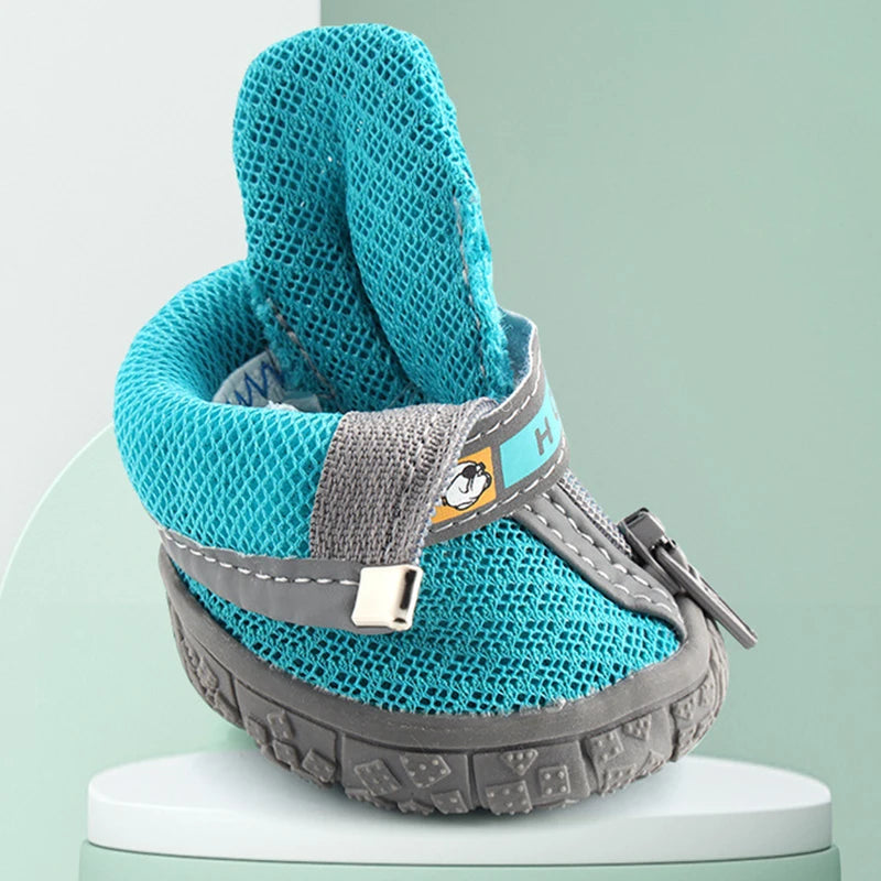 Protect Your Pup's Paws with Stylish Non-Slip Dog Shoes - Warm, Breathable, and Perfect for Any Adventure!