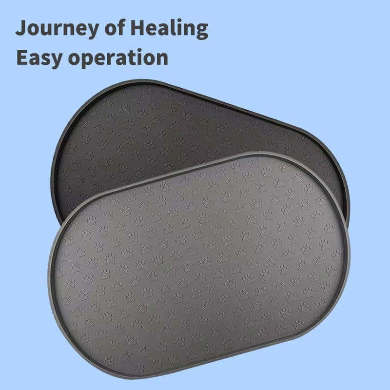 Elevate Mealtime with Our 6-Color Silicone Pet Feeding Mats - Stylish, Easy to Clean, and Perfect for Dogs!