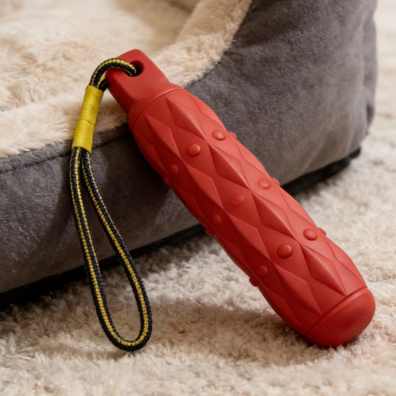 Indestructible EVA Chew Toy with Rope for Dogs - Tough, Safe, and Fun Playtime!