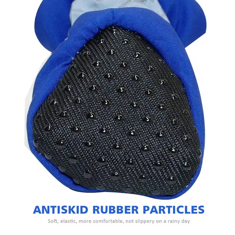 Keep Your Pup Cozy and Stylish This Winter with 4Pcs Waterproof Antiskid Dog Shoes - Perfect for Snow & Rain!