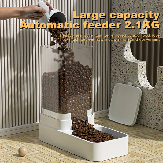 Revolutionary Automatic Cat Feeder & Water Dispenser: Hassle-Free Feeding for Your Furry Friends!