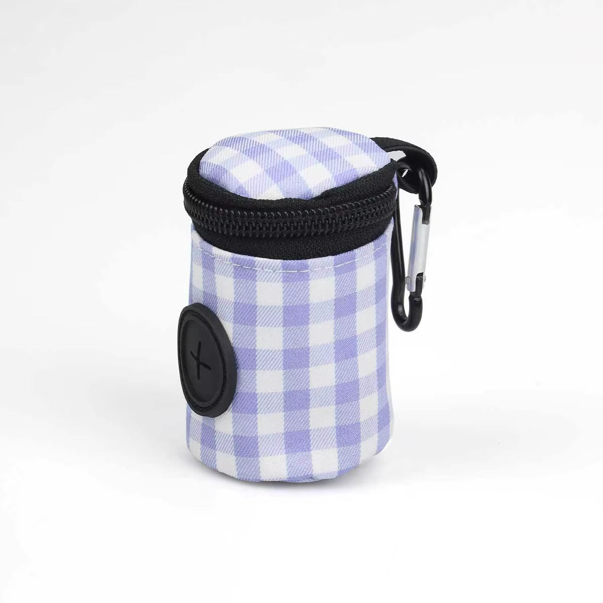 Stylish and Convenient Pet Waste Bags - Checkered Pattern for Easy Outdoor Cleanup