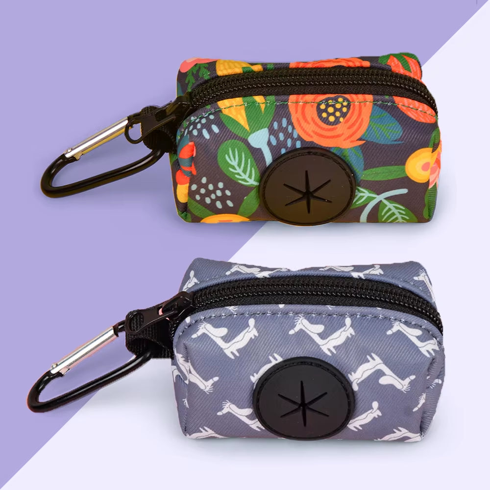 Economy 1Pcs/2Pcs Dog Poop Bags with Stylish Design for Quick Cleanup ( No Leash and Waste Bag)