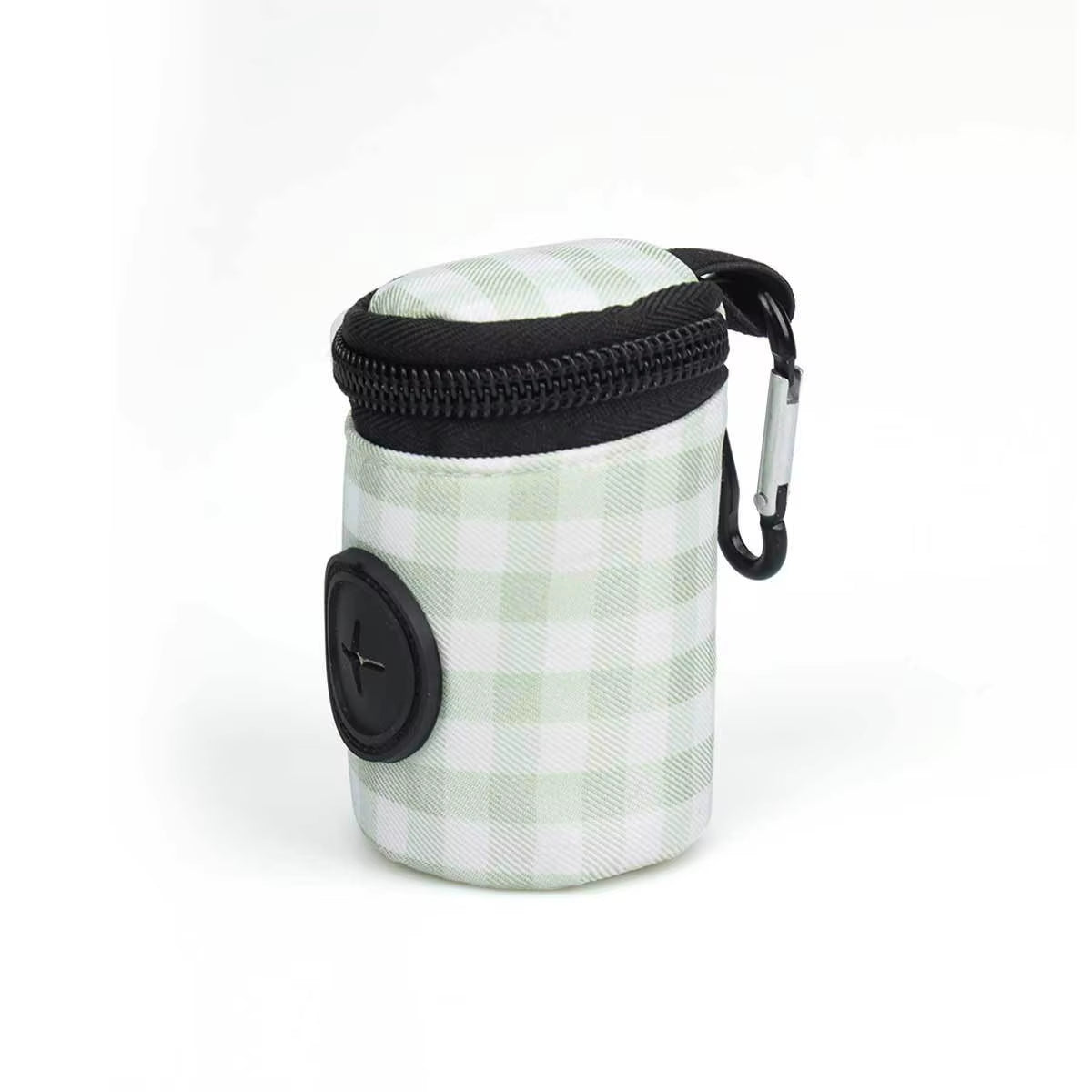 Stylish and Convenient Pet Waste Bags - Checkered Pattern for Easy Outdoor Cleanup