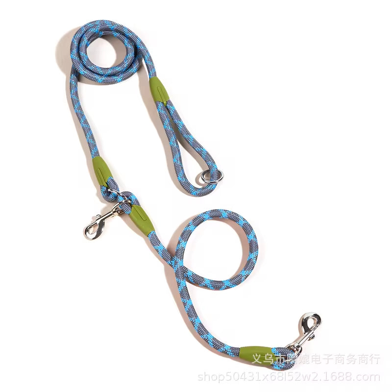 Hands-Free Reflective Nylon Leash for Dogs - Perfect for Running and Walking with Your Pet