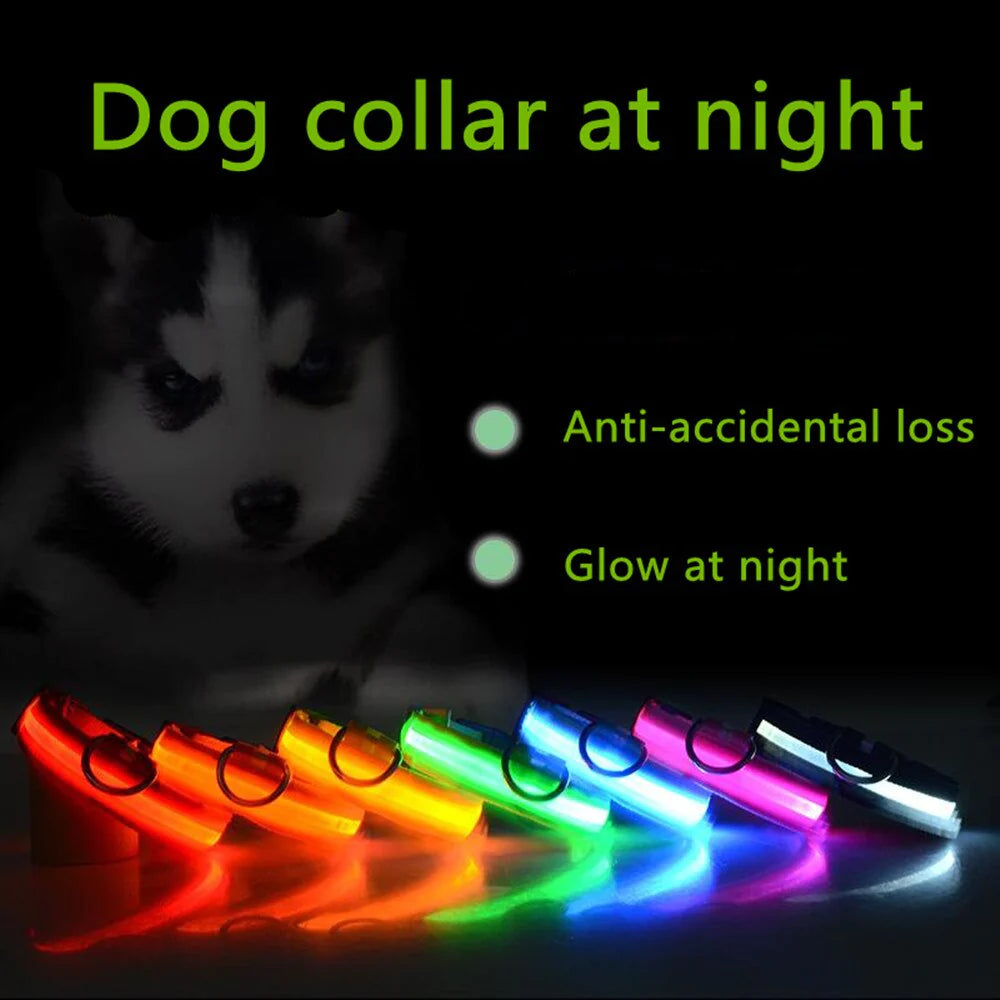 LED Adjustable Blinking Collar  Waterproof