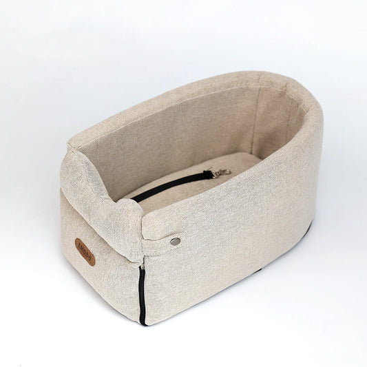 Ultimate Comfort and Safety: Portable Dog Car Seat Bed for Small Pets - Travel in Style!