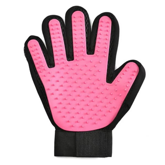 Gentle and Efficient Pet Grooming Glove - Ultimate Hair Remover Mitt for Cats and Dogs