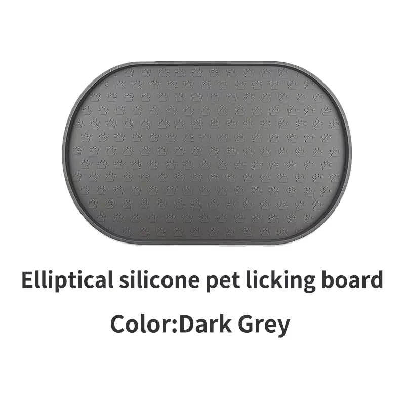 Elevate Mealtime with Our 6-Color Silicone Pet Feeding Mats - Stylish, Easy to Clean, and Perfect for Dogs!