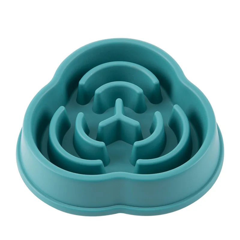 Elevate Your Pet's Mealtime with Our Colorful Slow Feeder Bowl - Anti-Choking, Non-Slip Design for Healthier Eating!