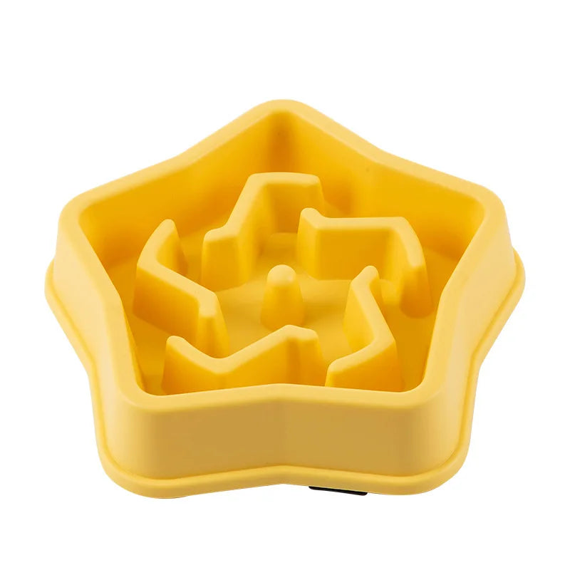 Elevate Your Pet's Mealtime with Our Colorful Slow Feeder Bowl - Anti-Choking, Non-Slip Design for Healthier Eating!