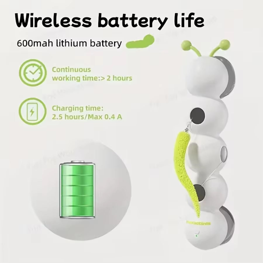 Engaging Caterpillar Interactive Cat Toy for Endless Playtime Fun