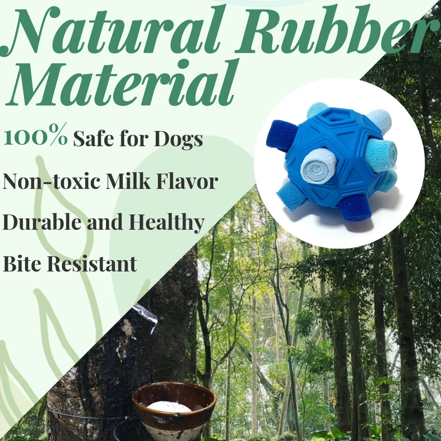 Engaging Snuffle Ball for Dogs - Unbreakable Interactive Toy for Foraging Fun and Slow Feeding
