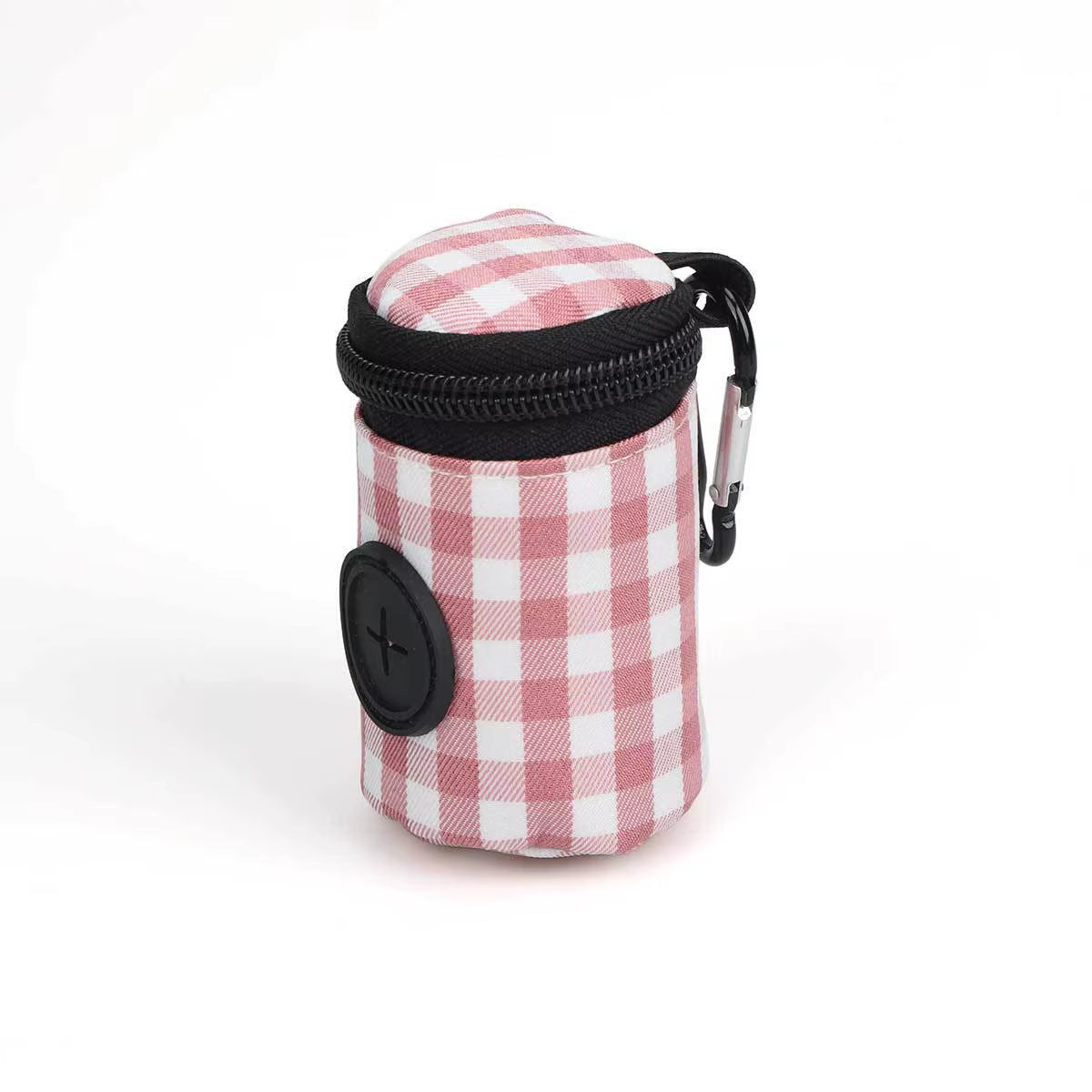 Stylish and Convenient Pet Waste Bags - Checkered Pattern for Easy Outdoor Cleanup
