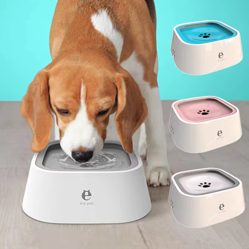 Anti-Spill Dog Drinking Water Bowl - Floating Design for Clean and Easy Hydration
