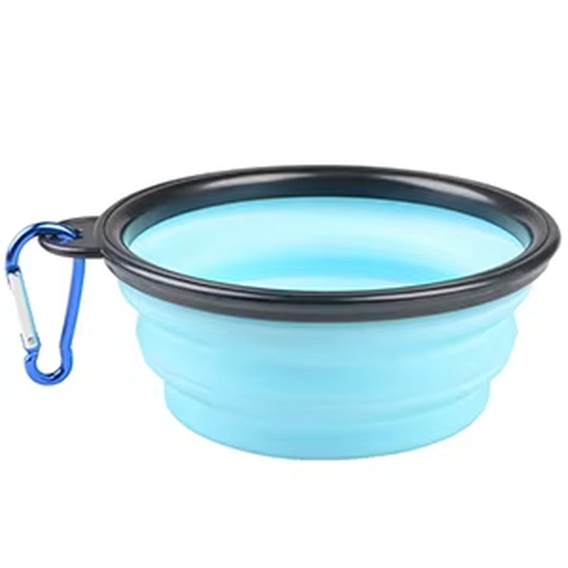 Ultimate 1000ml Collapsible Silicone Dog Bowl - Perfect for Travel and Outdoor Adventures!