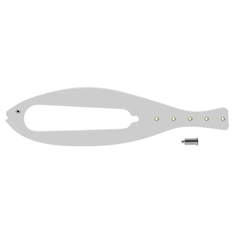 Adjustable Width Fish-Shaped Cat Door Holder Latch