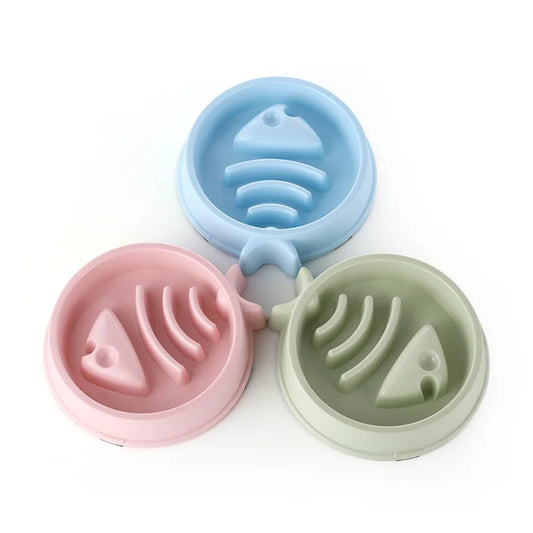 Elevate Your Pet's Mealtime with Our Colorful Slow Feeder Bowl - Anti-Choking, Non-Slip Design for Healthier Eating!