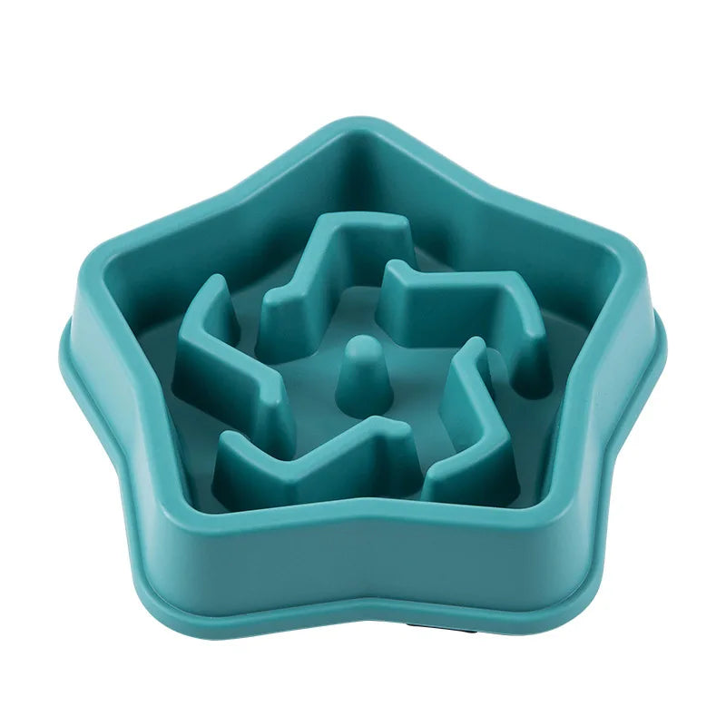 Elevate Your Pet's Mealtime with Our Colorful Slow Feeder Bowl - Anti-Choking, Non-Slip Design for Healthier Eating!