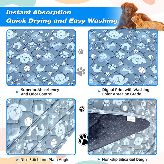 2-Pack Large Absorbent Dog Pee Pad