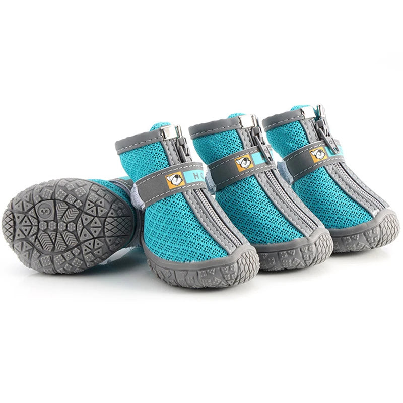 Protect Your Pup's Paws with Stylish Non-Slip Dog Shoes - Warm, Breathable, and Perfect for Any Adventure!