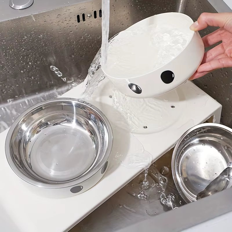 Elevate Your Pet's Dining Experience with Our Stylish Raised Dog Feeder Bowls - Perfect for Small to Large Dogs and Cats!