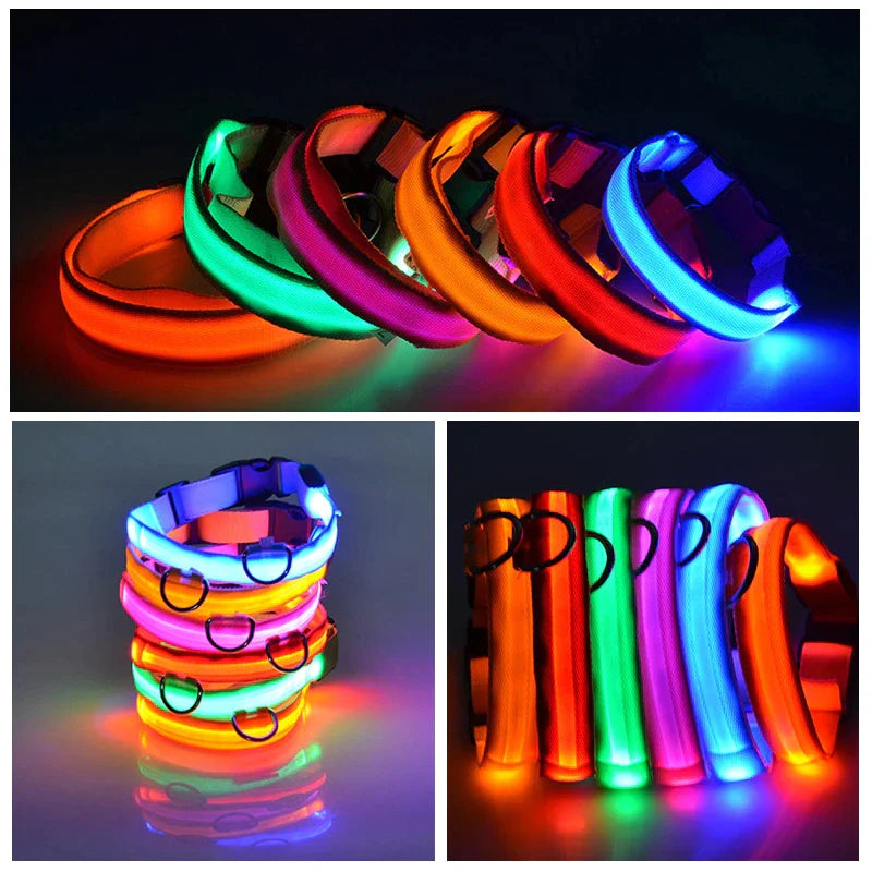 LED Adjustable Blinking Collar  Waterproof