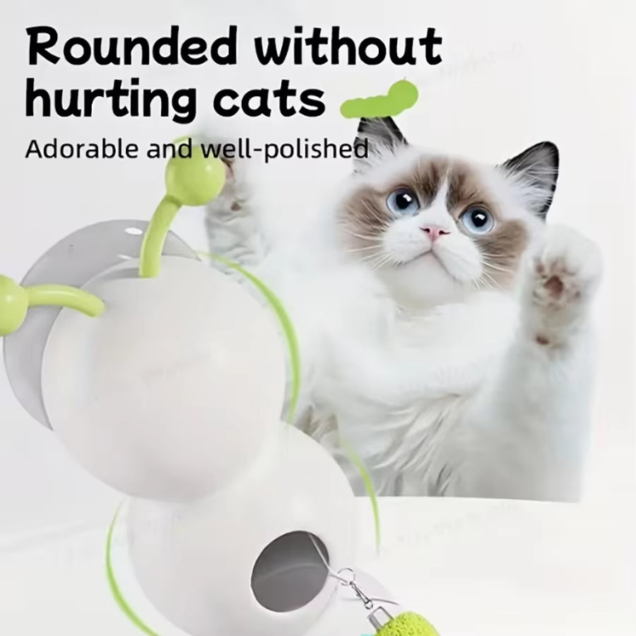 Engaging Caterpillar Interactive Cat Toy for Endless Playtime Fun