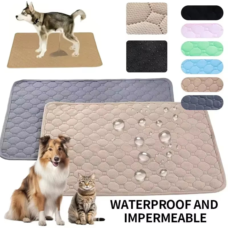 Ultimate Waterproof Washable Dog Pee Pad - Absorbent Training Mat for Puppies and Cats - Perfect for Car Seats, Floors, and Furniture