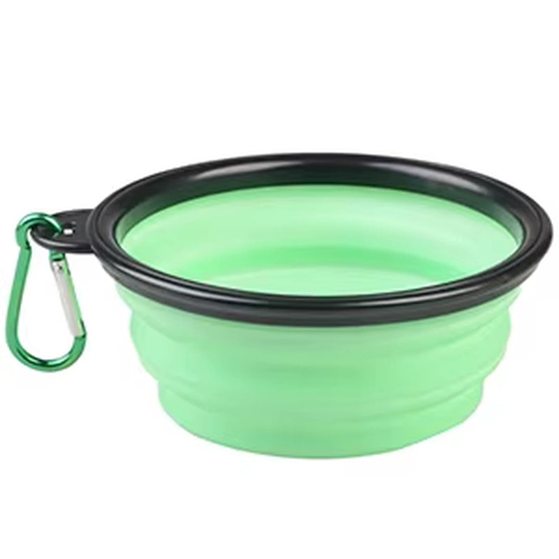 Ultimate 1000ml Collapsible Silicone Dog Bowl - Perfect for Travel and Outdoor Adventures!