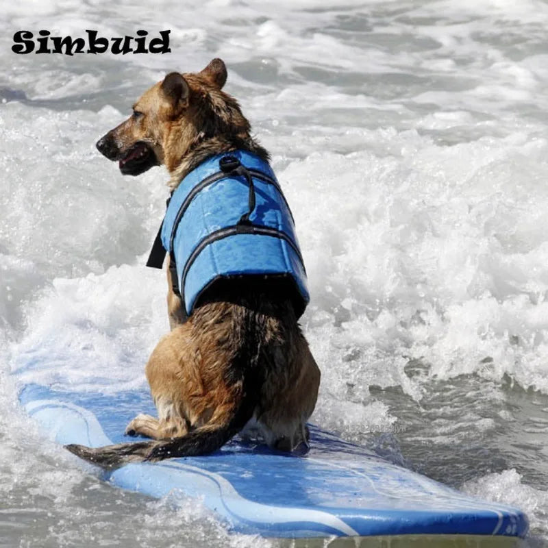 Ultimate Dog Life Jacket - Reflective & Adjustable Safety Vest for Large Dogs | Perfect for Summer Swimming & Sailing Adventures