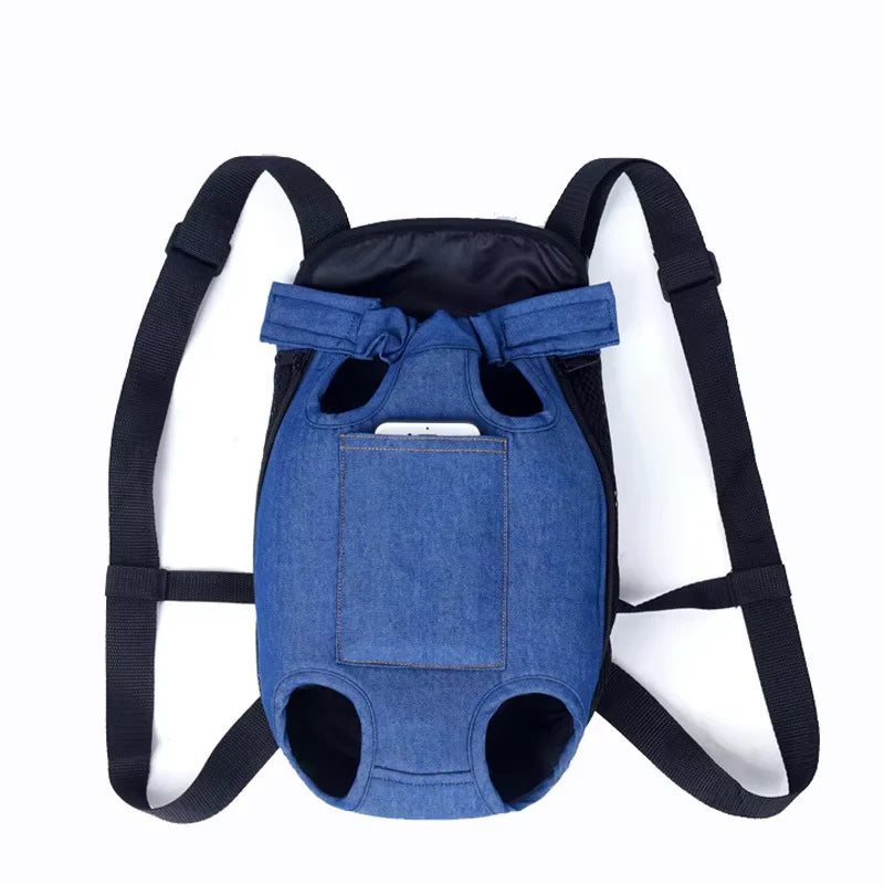 Versatile Adjustable Cat and Dog Carrier Backpack - Perfect for Outdoor Adventures and Travel!