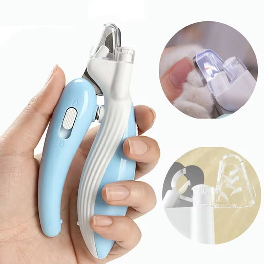 LED Electric Pet Nail Clippers and Grinder: Safe & Easy Grooming for Your Dogs and Cats