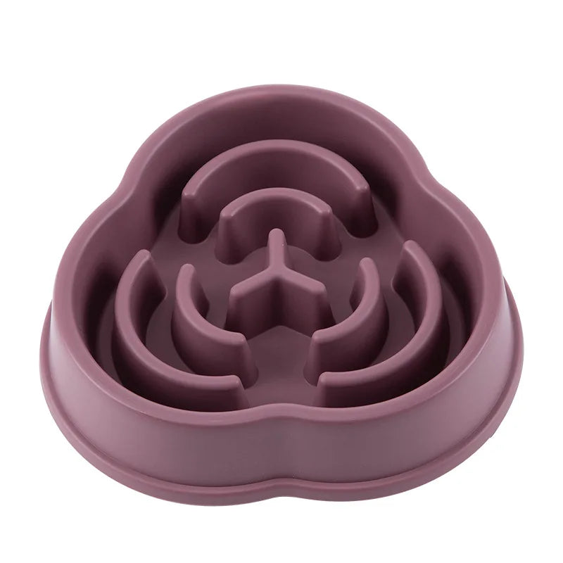 Elevate Your Pet's Mealtime with Our Colorful Slow Feeder Bowl - Anti-Choking, Non-Slip Design for Healthier Eating!