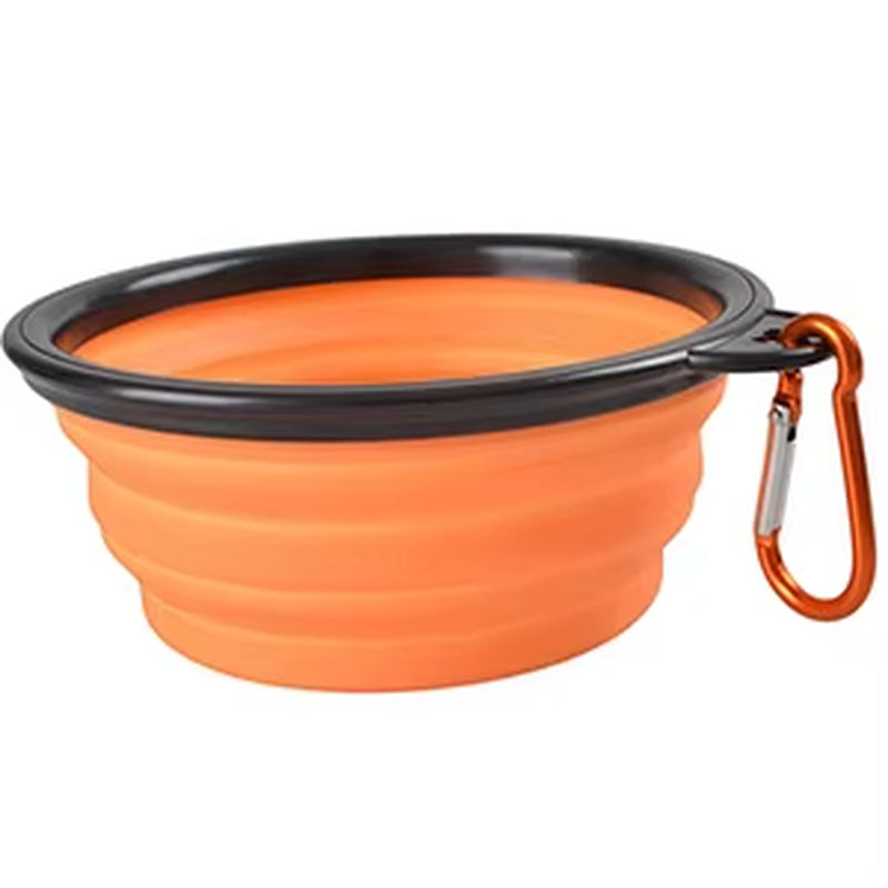 Ultimate 1000ml Collapsible Silicone Dog Bowl - Perfect for Travel and Outdoor Adventures!