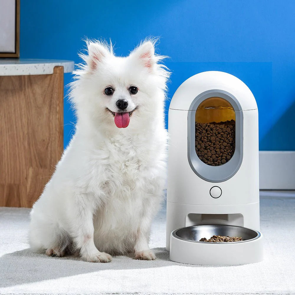 Smart HEYBO Automatic Cat Feeder - Timed Food Dispenser with WiFi & APP Control for Ultimate Pet Care