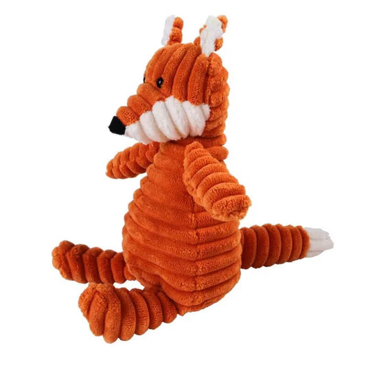 Durable Plush Dog Toy - Fun Animal Shapes with Squeaky Sounds for Small and Large Dogs - Perfect for Playtime and Training