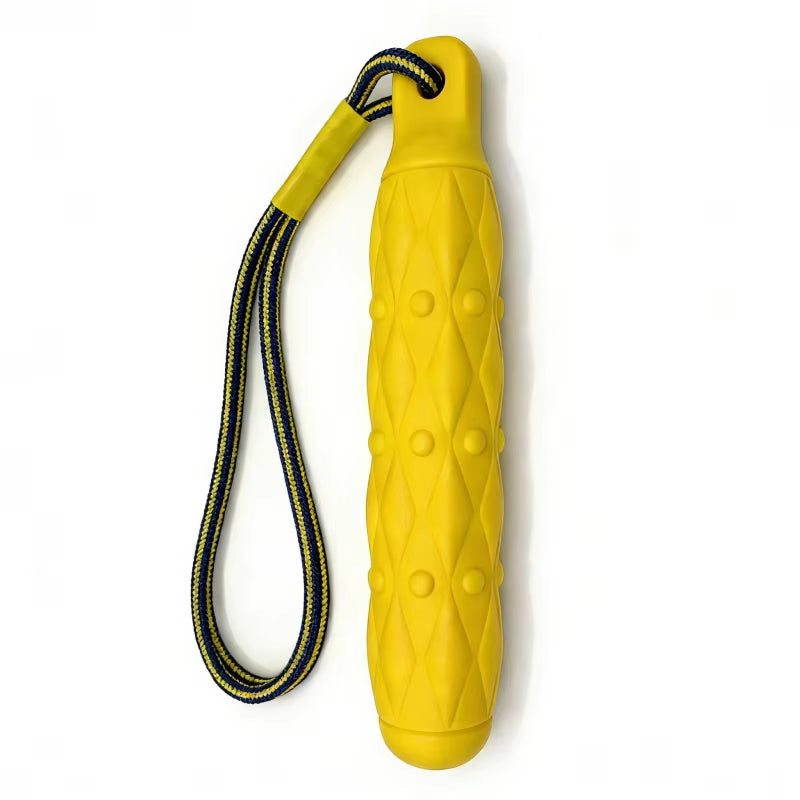 Indestructible EVA Chew Toy with Rope for Dogs - Tough, Safe, and Fun Playtime!